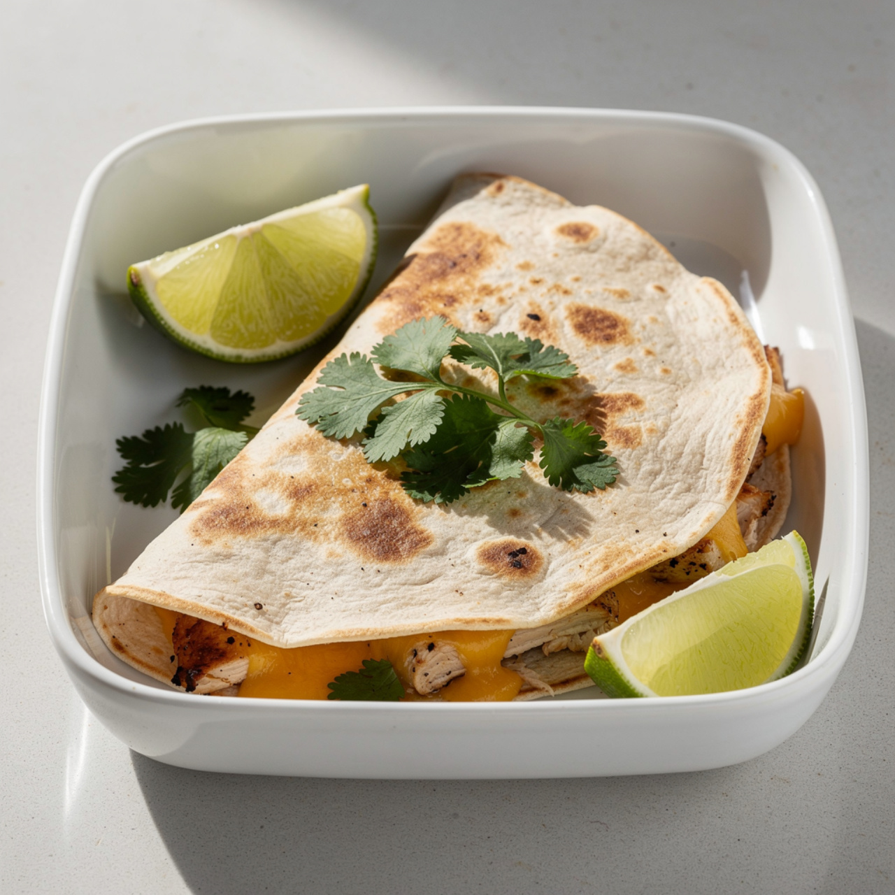 Crispy Chicken Quesadillas (Better Than Taco Bell!)