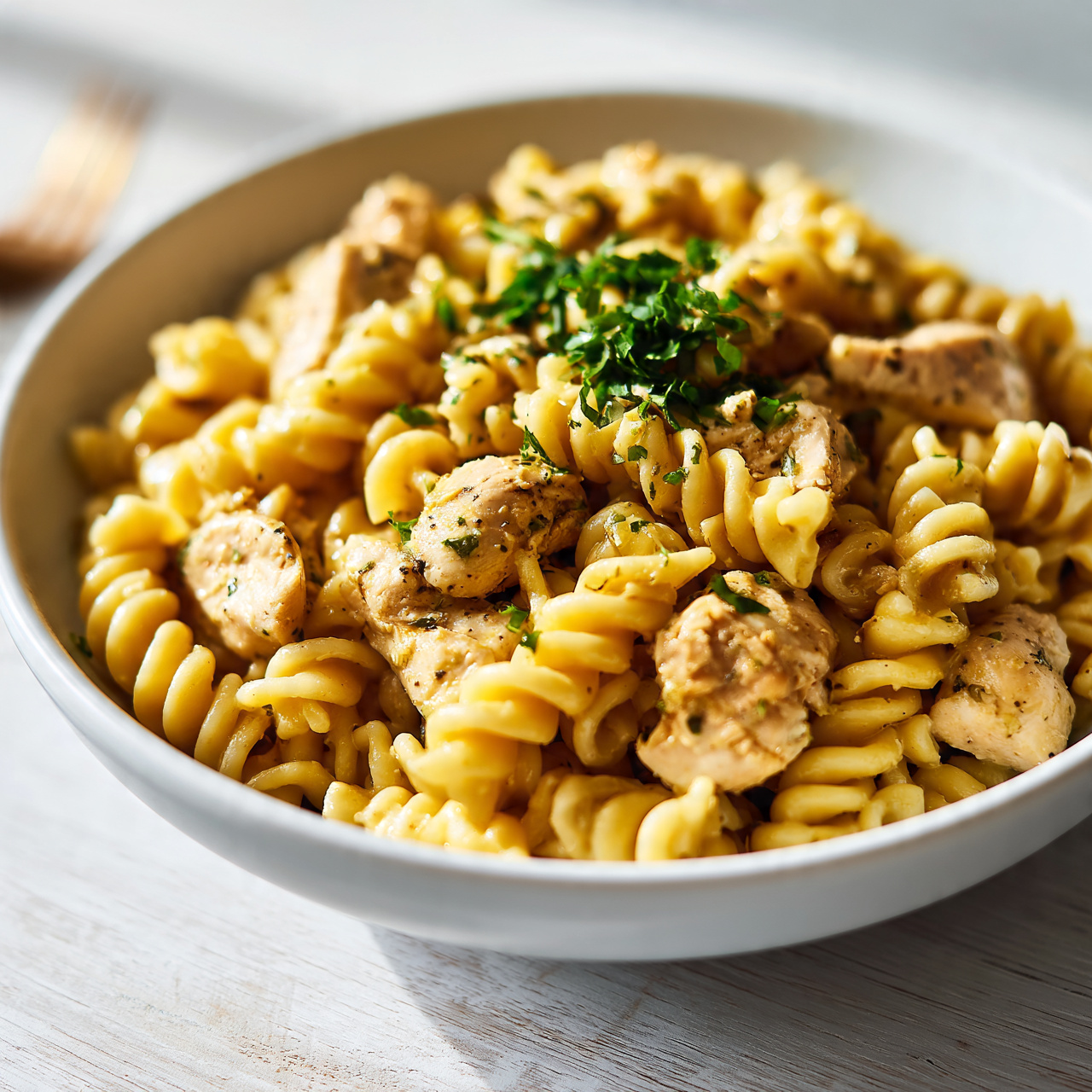 Quick Cowboy Butter Chicken Pasta