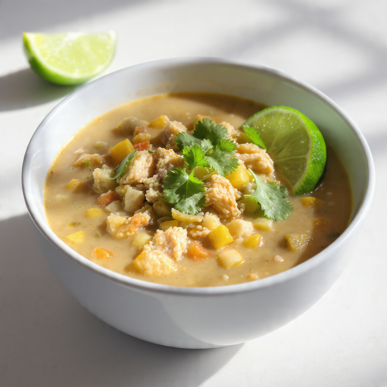 5-Ingredient White Chicken Chili