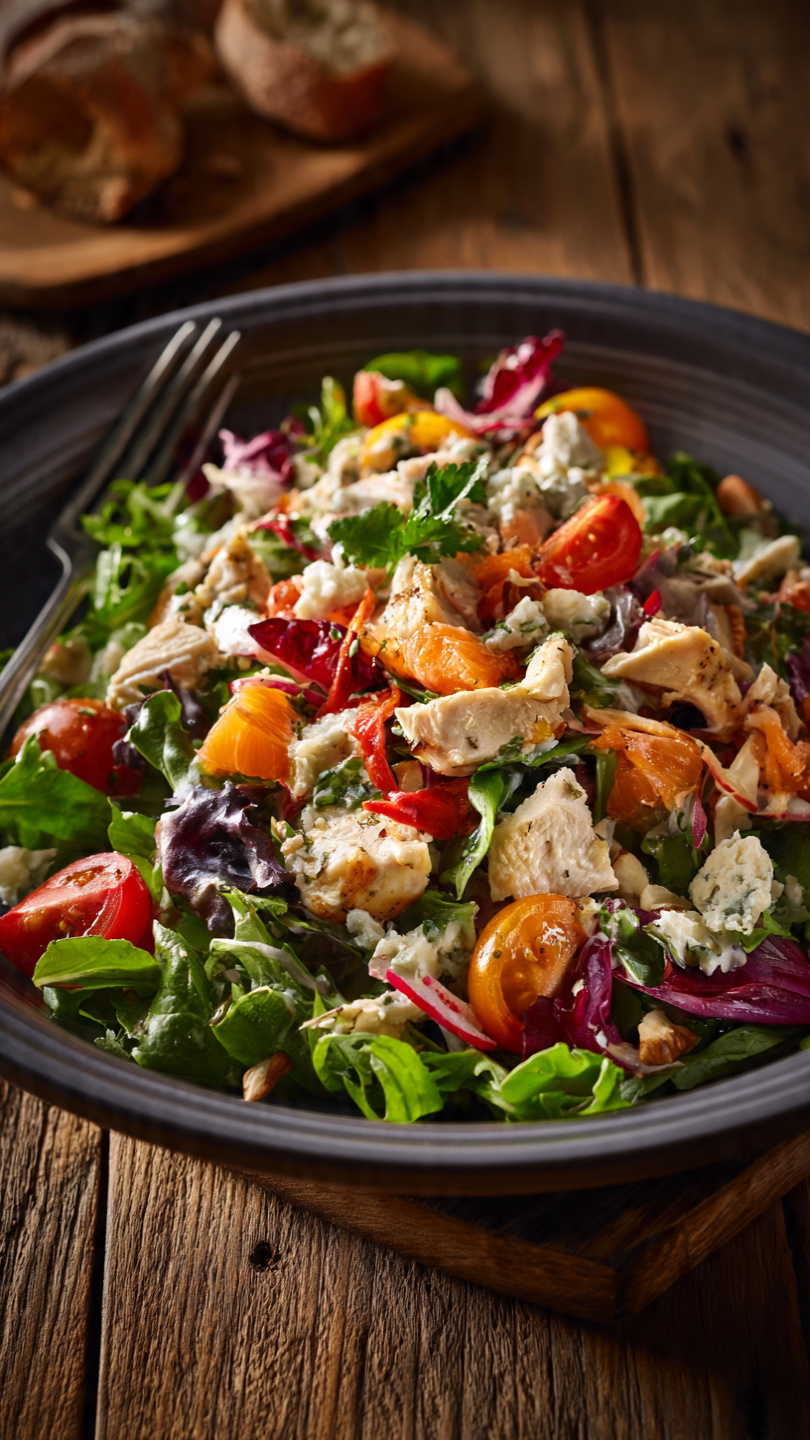 Healthy Paleo Cobb Salad with Chicken