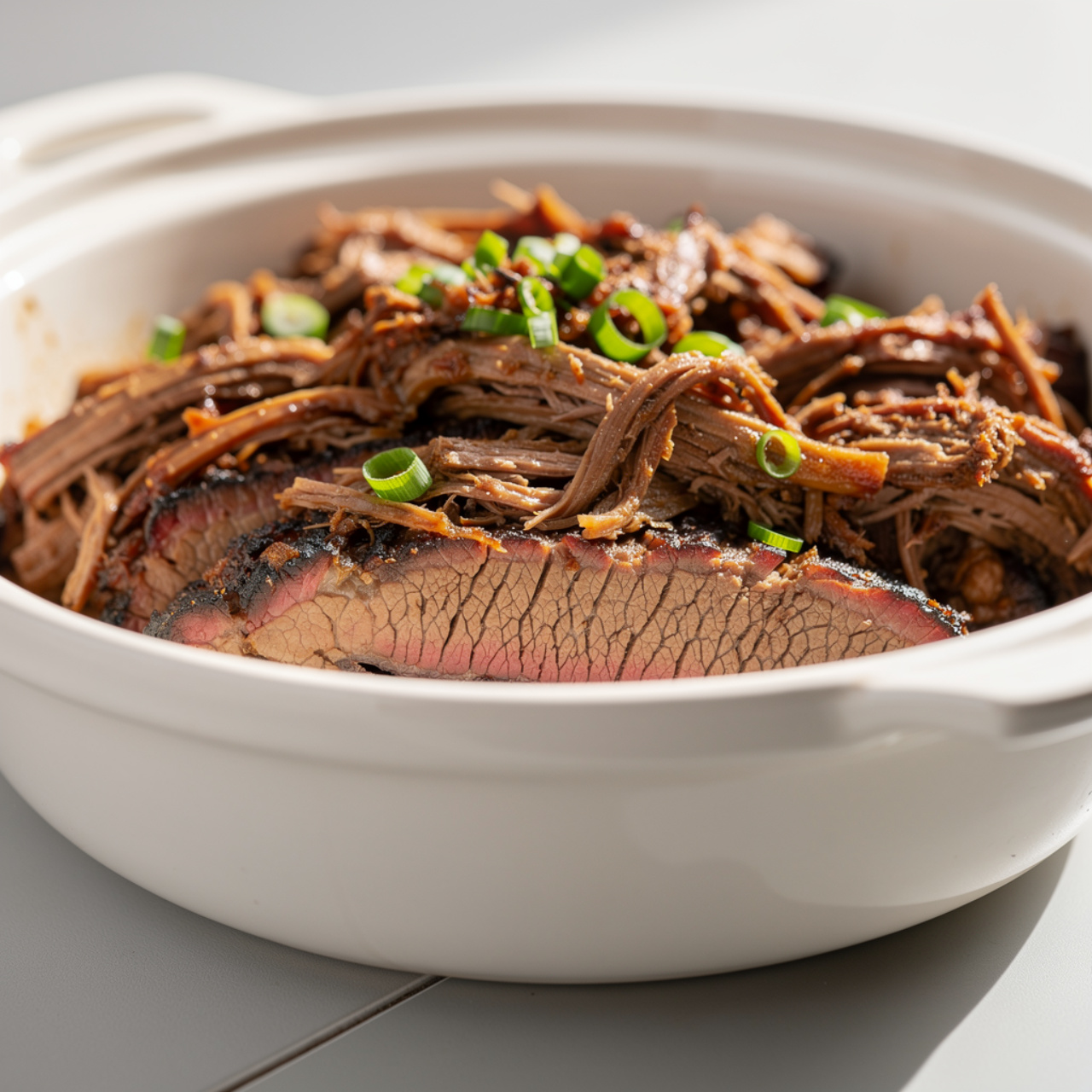 Slow Cooker Pulled Brisket